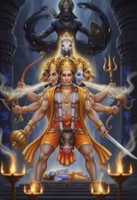 Panchmukhi Hanuman ji