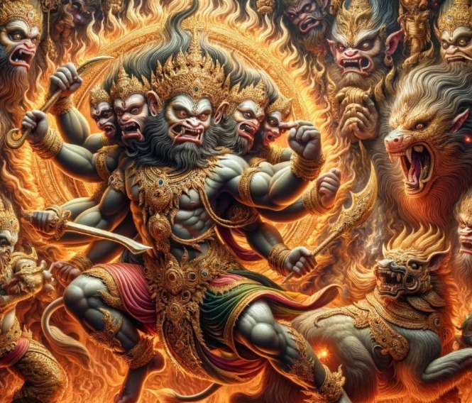 Panchmukhi Hanuman ji